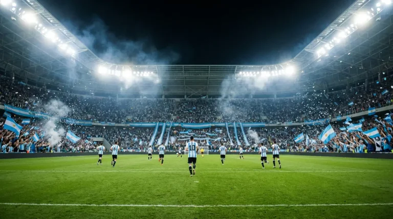 Argentinien Nationalekipp bei der WM 2026 - D'Albiceleste als Titelverteideger mat Lionel Messi