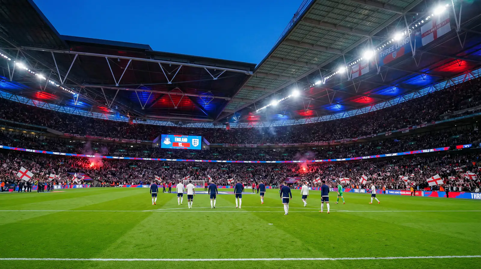England Nationalekipp bei der WM 2026 - D'Three Lions mat Bellingham a Kane op der Juegd nom zweeten Weltmeeschtertitel