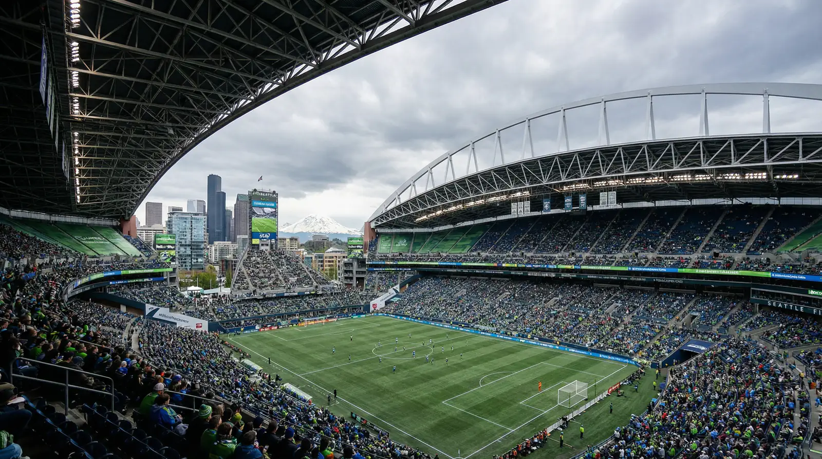 Lumen Field zu Seattle - Plaz vum éischte Belsch-Match bei der WM 2026