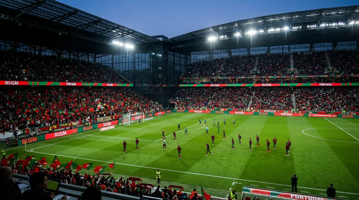 Portugal Nationalekipp bei der WM 2026 - D'Seleção mat der Fro ronderëm Ronaldo an déi nei Generatioun