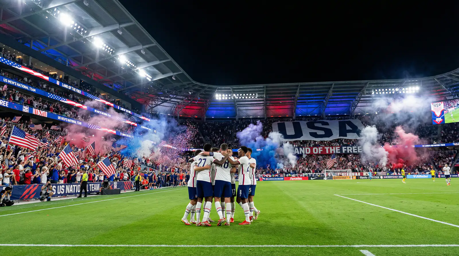 USA Nationalekipp bei der WM 2026 - USMNT mat Pulisic an McKennie spillt doheem